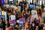 Bexhill Jobs Fair photo of busy room